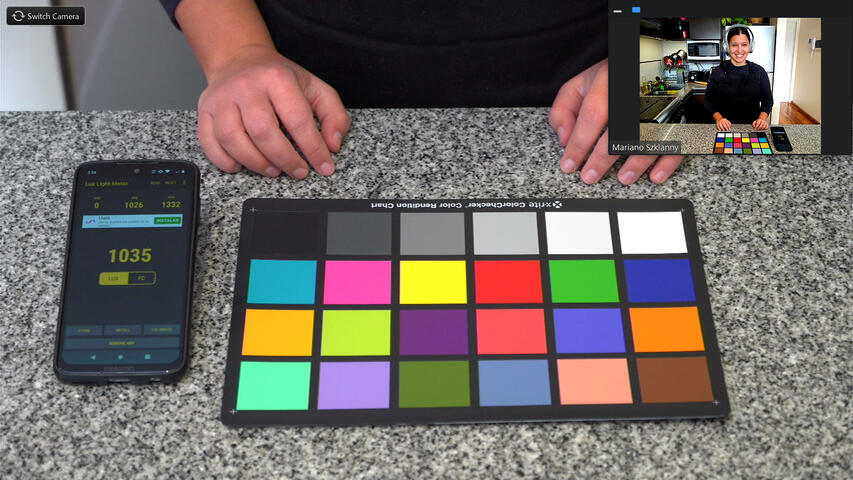 Cooking Studio - Color check